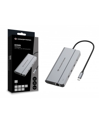 Conceptronic DONN34G 10-in-1 Dockingstation 4K 60Hz 8K 30Hz nr 2