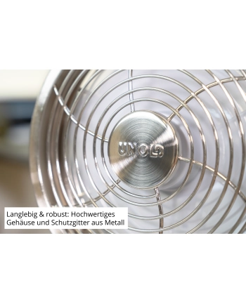Unold 86705 Steel Flex Akku-Tischventilator