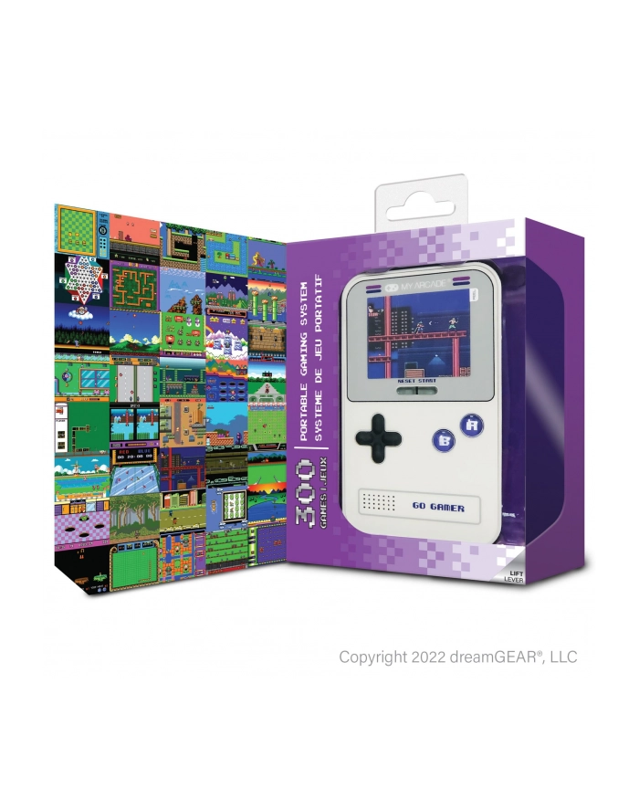 dreamGear My Arcade Go Gamer Classic (300 in 1) Gray 'amp; Purple główny