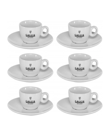 Gaggia Milano Filizanki do espresso zestaw 6 sztuk nr 1