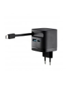Intenso Power Adapt. W65ACIC 65W 2xUSB-C/USB-A ausziehb.Kab. schw - nr 17