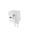 Intenso Power Adapt. W65ACIC 65W 2xUSB-C/USB-A ausziehb.Kab. biały - nr 17
