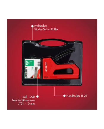 Arrow JT21 PK Staple Gun Tacker