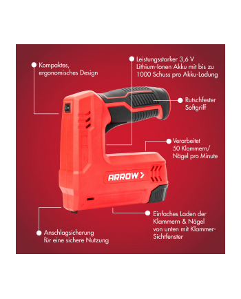 Arrow E21 Cordless Electric Staple Gun