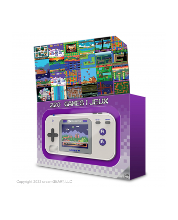 dreamGear My Arcade Gamer V Classic (220 in 1) Gray 'amp; Purple
