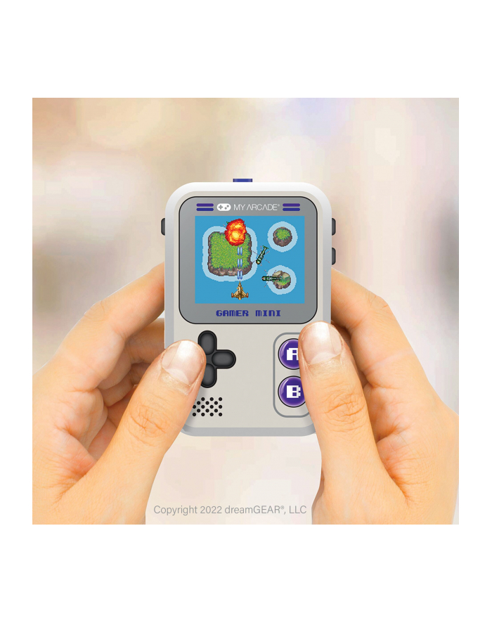 dreamGear My Arcade Gamer Mini Classic Gray 'amp; Purple główny