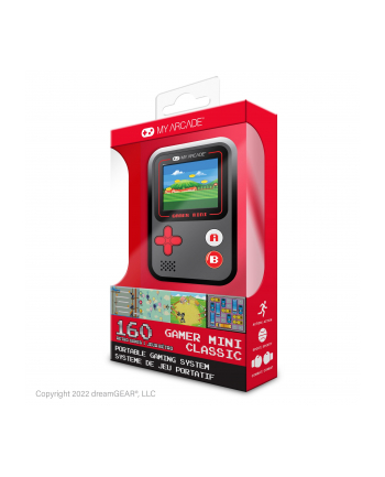 dreamGear My Arcade Gamer Mini Classic Black 'amp; Red