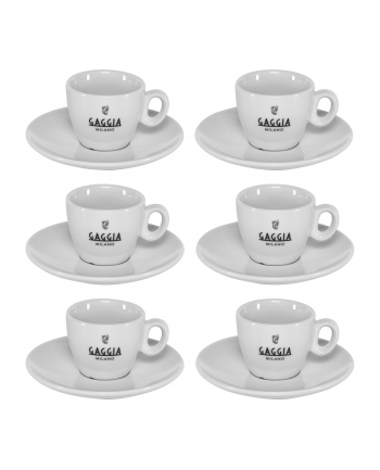 Gaggia Milano Filizanki do espresso zestaw 6 sztuk nr 1