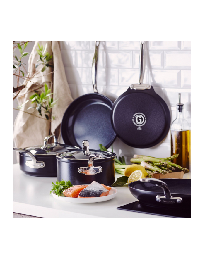 GreenPan Barcelona Pro Schmorpfanne 28cm Schwarz główny