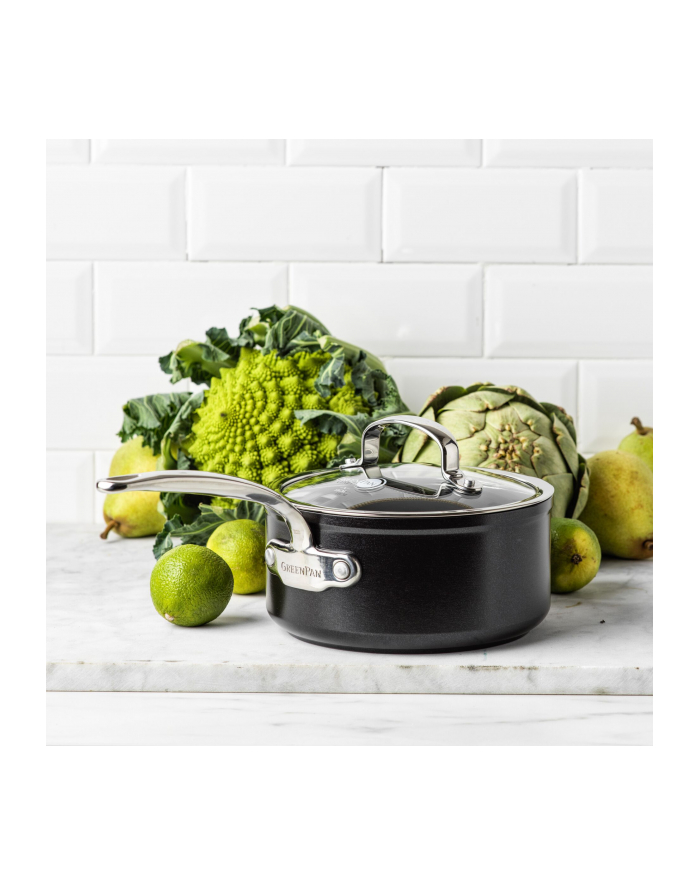 GreenPan Barcelona Pro Stielkasserolle 20cm Schwarz główny