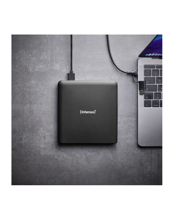 Intenso externer Blu-ray Brenner EOD 500BD Slim Alu schw. 5401500 główny