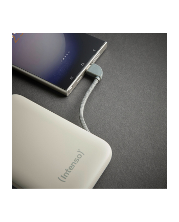 Intenso Powerb. S10000  10000mAh integr.USB-C Kabel,beige 7333031 nr 2
