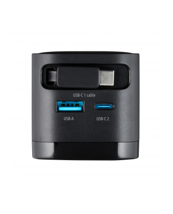 Intenso Power Adapt. W65ACIC 65W 2xUSB-C/USB-A ausziehb.Kab. schw nr 1