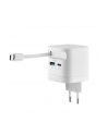 Intenso Power Adapt. W65ACIC 65W 2xUSB-C/USB-A ausziehb.Kab. biały - nr 16