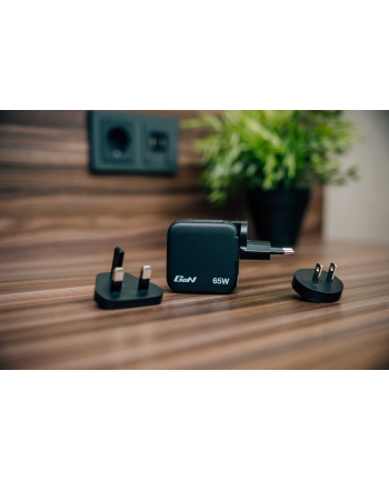 Verbatim Mini GaN Charger 65W mit Display 2xUSB-C +1xA   30238 nr 2