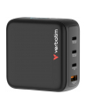 Verbatim Mini GaN Charger 140W mit Display 3xUSB-C +1xA   30240 - nr 1