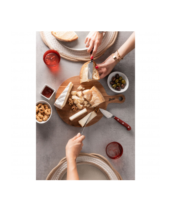 Berkel Schneidebrett Akazie + 3 Käsemesser nr 2