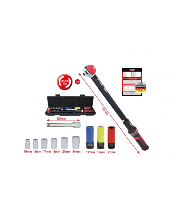 KS Tools 1/2 ERGOTORQUE Drehmomentschlüssel-Satz