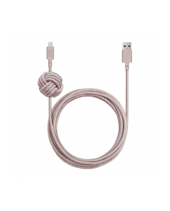 Native Union Night Cable USB-A to Lightning 3m Rose nr 2