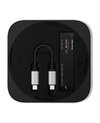 Satechi USB4 Slim NVMe SSD Enclosure silver nr 1