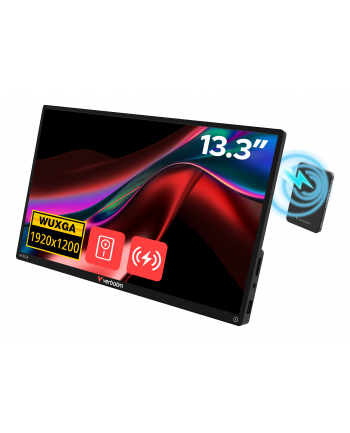 Verbatim Portable WUXGA Touch Monitor ALU Power Bank 5000mAh