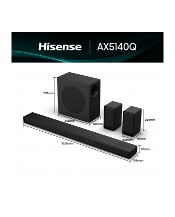 Hisense AX5140Q czarny