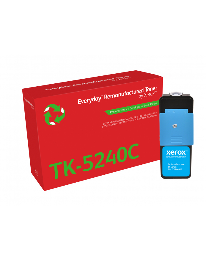Xerox Everyday Rem. Toner Cyan ers. Kyocera TK-5240C główny