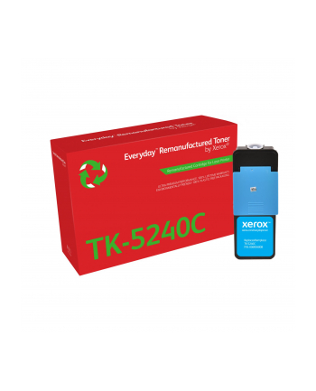 Xerox Everyday Rem. Toner Cyan ers. Kyocera TK-5240C nr 2