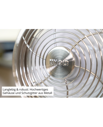 Unold 86705 Steel Flex Akku-Tischventilator