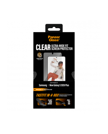 PanzerGlass Screen Pczerwonyector Galaxy S Plus 2026 UWF Fastfit