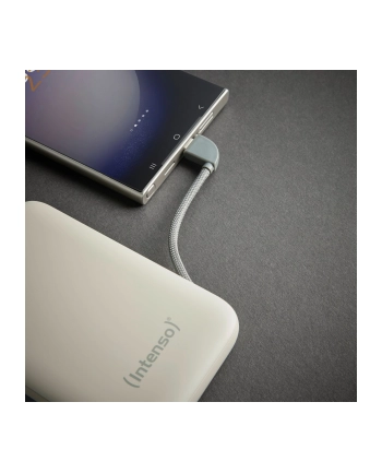 Intenso Powerb. S10000  10000mAh integr.USB-C Kabel,beige 7333031 nr 2
