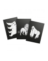 Kidywolf Illuminated Wall Decoration Kit 3-pieces Animals - nr 6