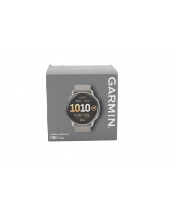 Garmin Venu 4 45mm Silikon-Armb. czarny/srebrny/Szary nr 1
