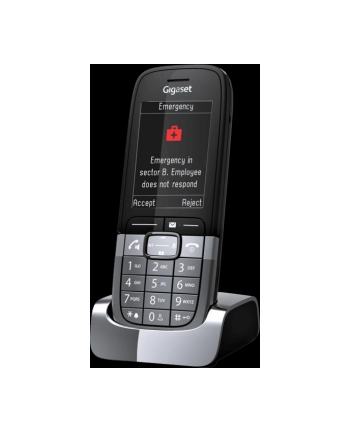 Gigaset SL850H Pro DECT-Telefon czarny-Szary include Ladeschale nr 2