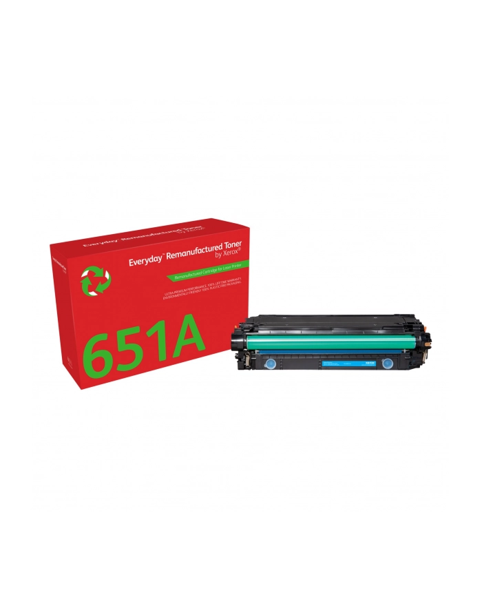 Xerox Everyday Cyan Toner Rem. ers. HP CE341A/CE271A/CE741A główny