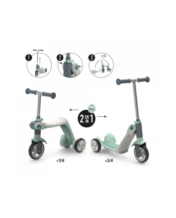 Smoby Laufrad und Scooter Switch 2-in-1 nr 1