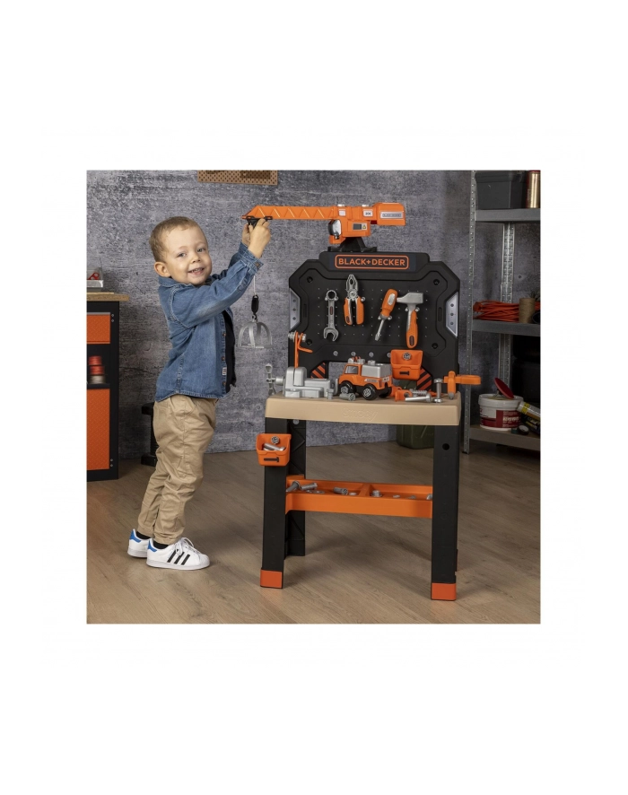 Smoby Black 'amp; Decker Werkbank mit Kran główny