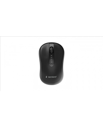 GEMBIRD Mysz bezprzewodowa dual mode 2.4G + BT 1600DPI 4 przyciski kolor czarny