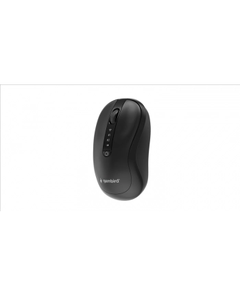GEMBIRD Mysz bezprzewodowa dual mode 2.4G + BT 1600DPI 4 przyciski kolor czarny