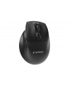 GEMBIRD Bezprzewodowa ergonomiczna mysz tri mode 2.4G + BT + USB 2400DPI 9 przycisków czarna - nr 2