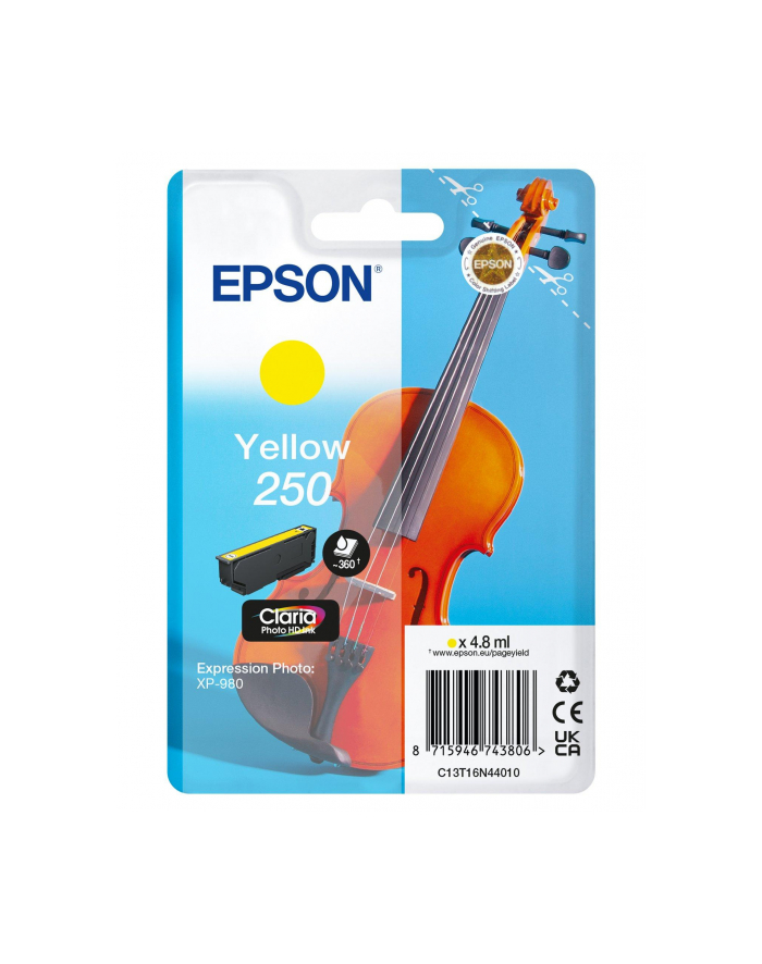 EPSON Singlepack Yellow 250 ink główny