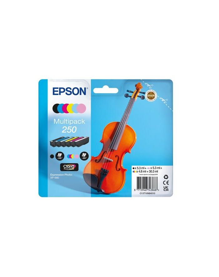 EPSON Multipack 6-colours 250 Ink główny