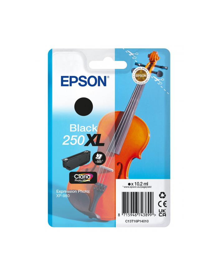 EPSON Singlepack Black 250XL ink główny