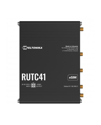 TELTONIKA NETWORKS RUTC41 4G/LTE WiFi DUAL-BAND Edge Router with Docker Support