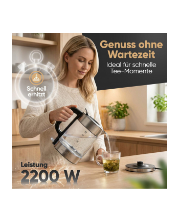 profi cook Proficook PC-WKS 1322 G inox LED  1,7L