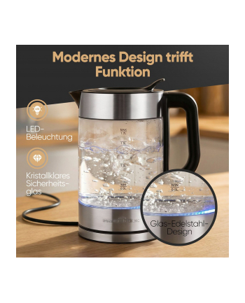 profi cook Proficook PC-WKS 1322 G inox LED  1,7L