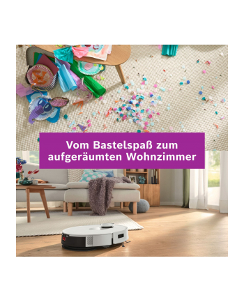 Bosch BCRC2W Saugroboter mit Wischfunktion