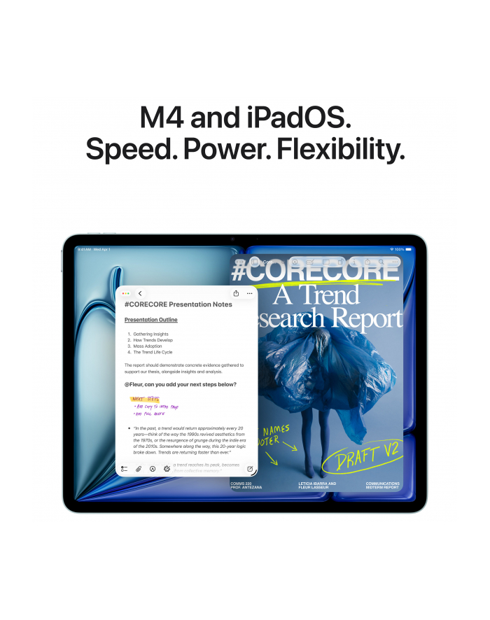 Apple iPad Air 11 (M4) 128GB Wi-Fi Space Grau główny