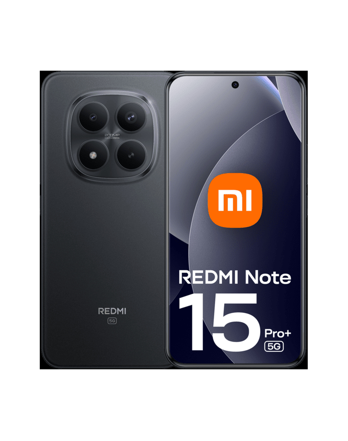 XIAOMI Redmi Note 15 Pro+ 5G 8+256GB Black główny