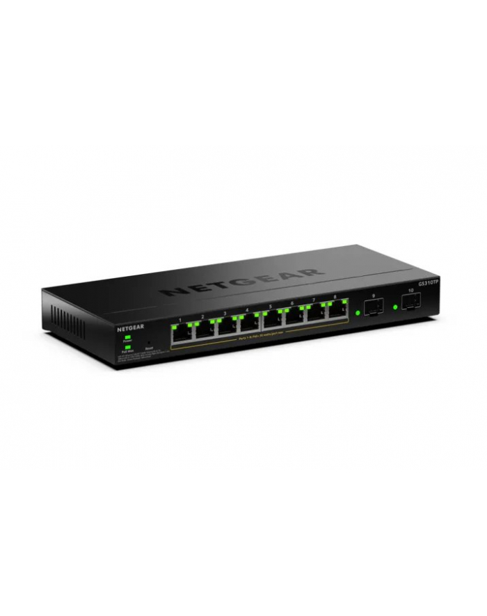 NETGEAR S350 Series 8-Port Gigabit Ethernet PoE+ Smart Managed Essentials Switch with 2 Dedicated SFP Ports główny